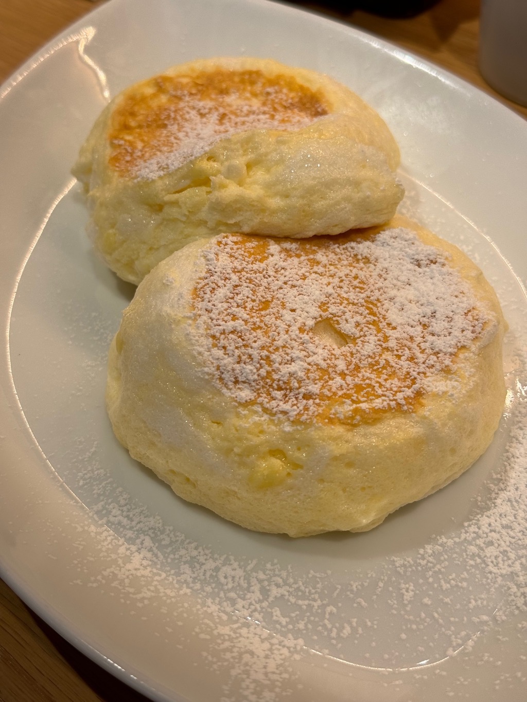 むさしの森珈琲のパンケーキ