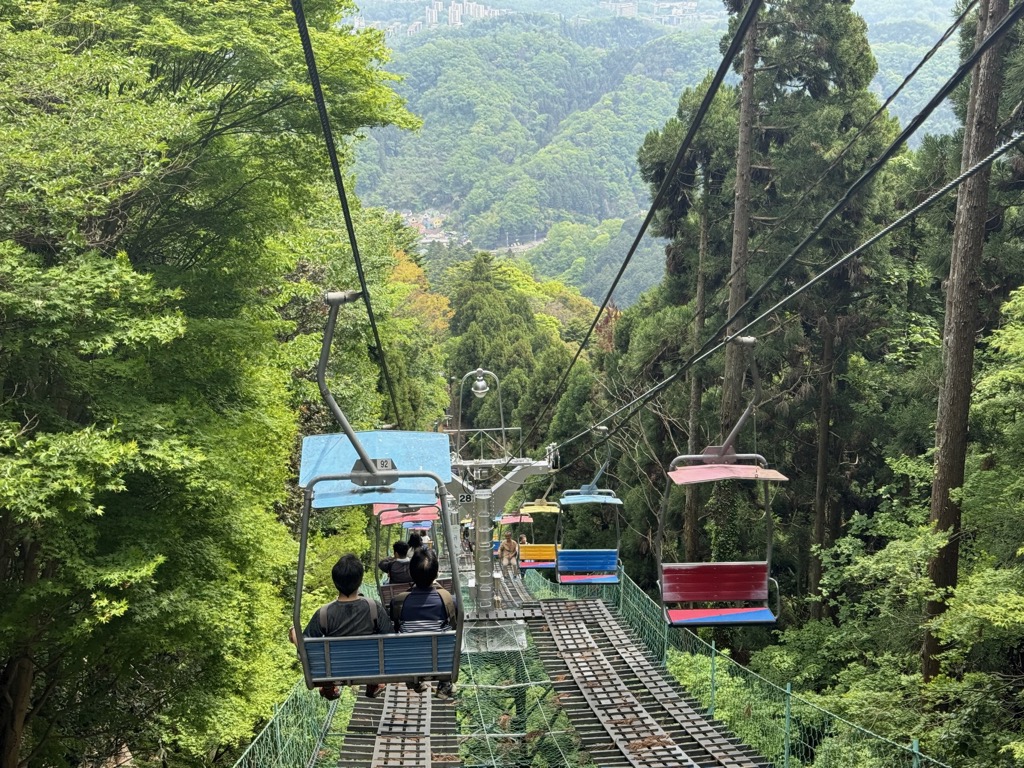高尾山のリフト