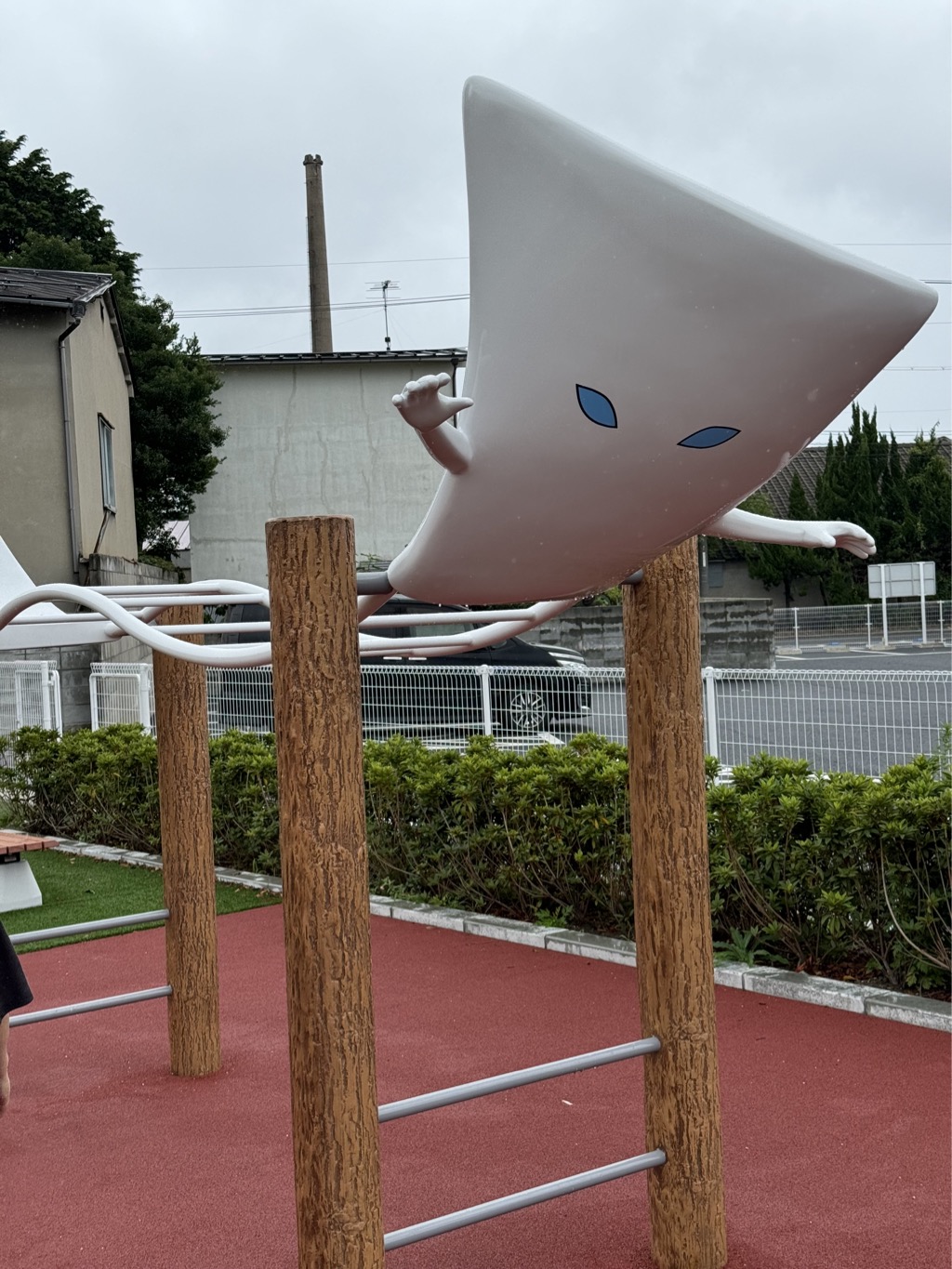 一反もめんの鉄棒