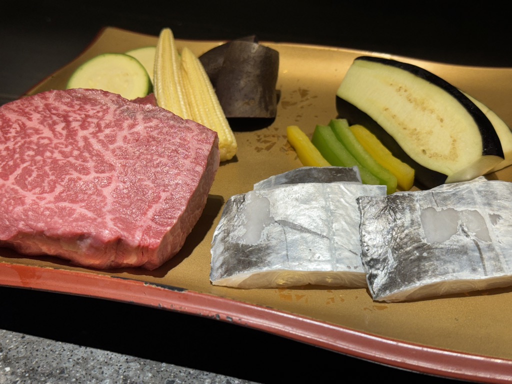 鉄板焼きYOKOTAのコース